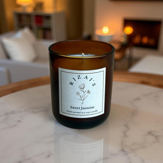 Sweet Jasmine Scented Candle