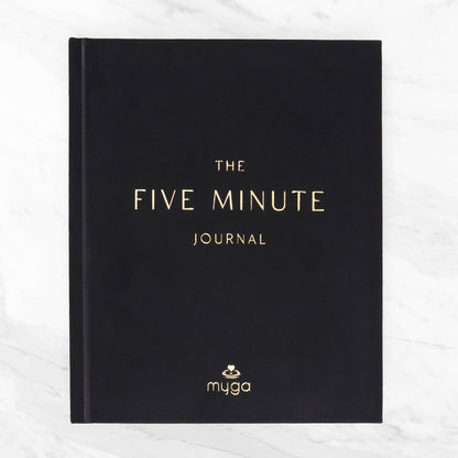 Five Minute Reflection Journal, Suede Hardcover