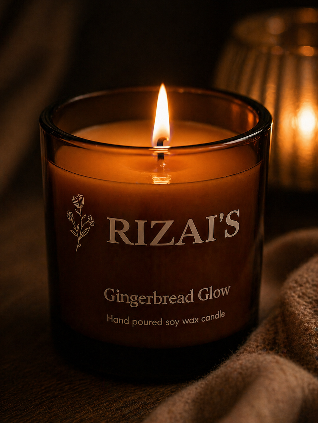 Gingerbread Glow Scented Candle
