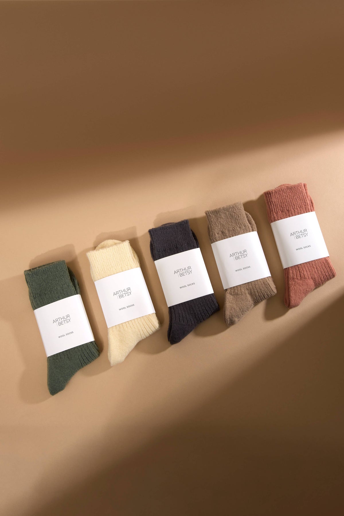 Wool socks - Nordic pine, Green socks