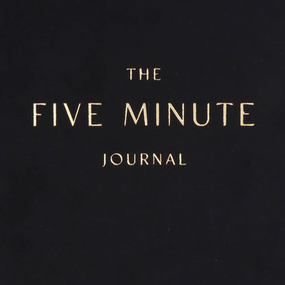Five Minute Reflection Journal, Suede Hardcover