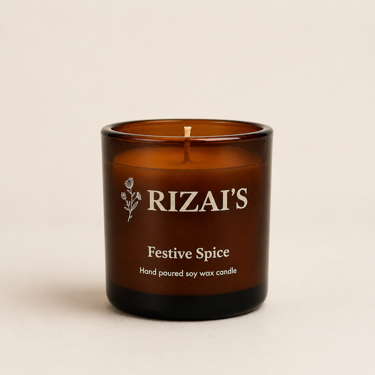 Festive Spice Scented Candle