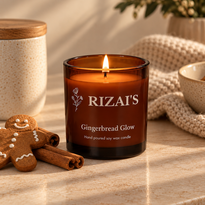 Gingerbread Glow Scented Candle