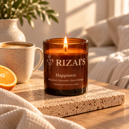 Happiness Essential Oil Candle