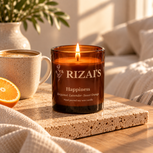 Happiness Essential Oil Candle