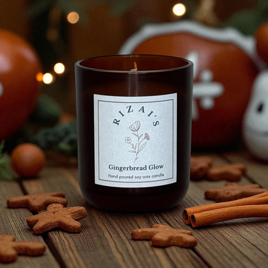 Gingerbread Glow Scented Candle