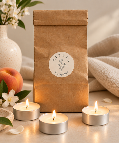 Rizai's Soy Tealights, Pack of 12