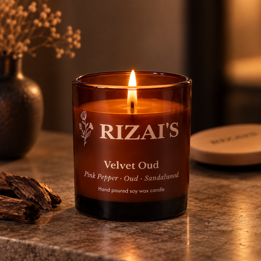 Velvet Oud Scented Candle