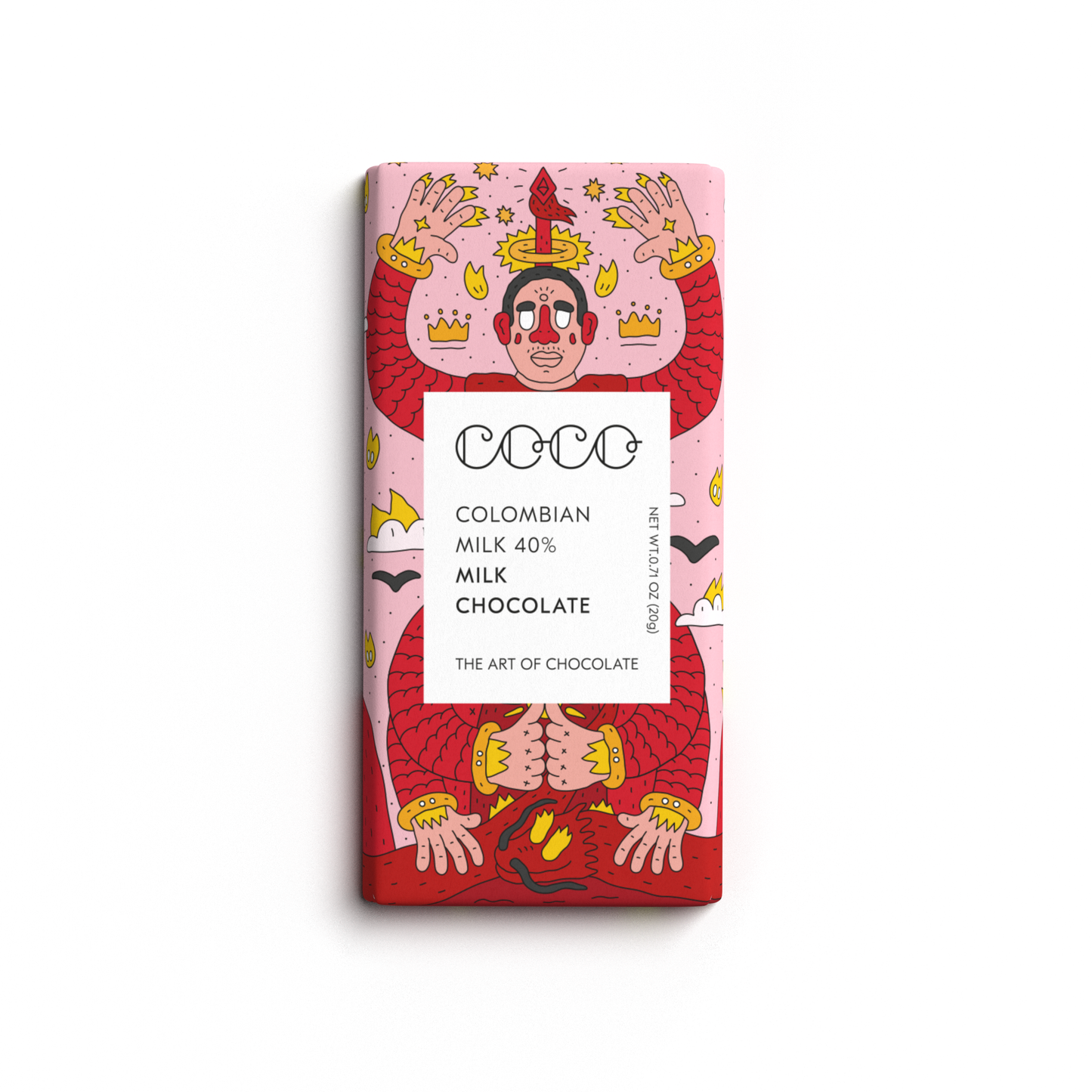 Colombian Milk Mini Chocolate Bar (Pack of 24)